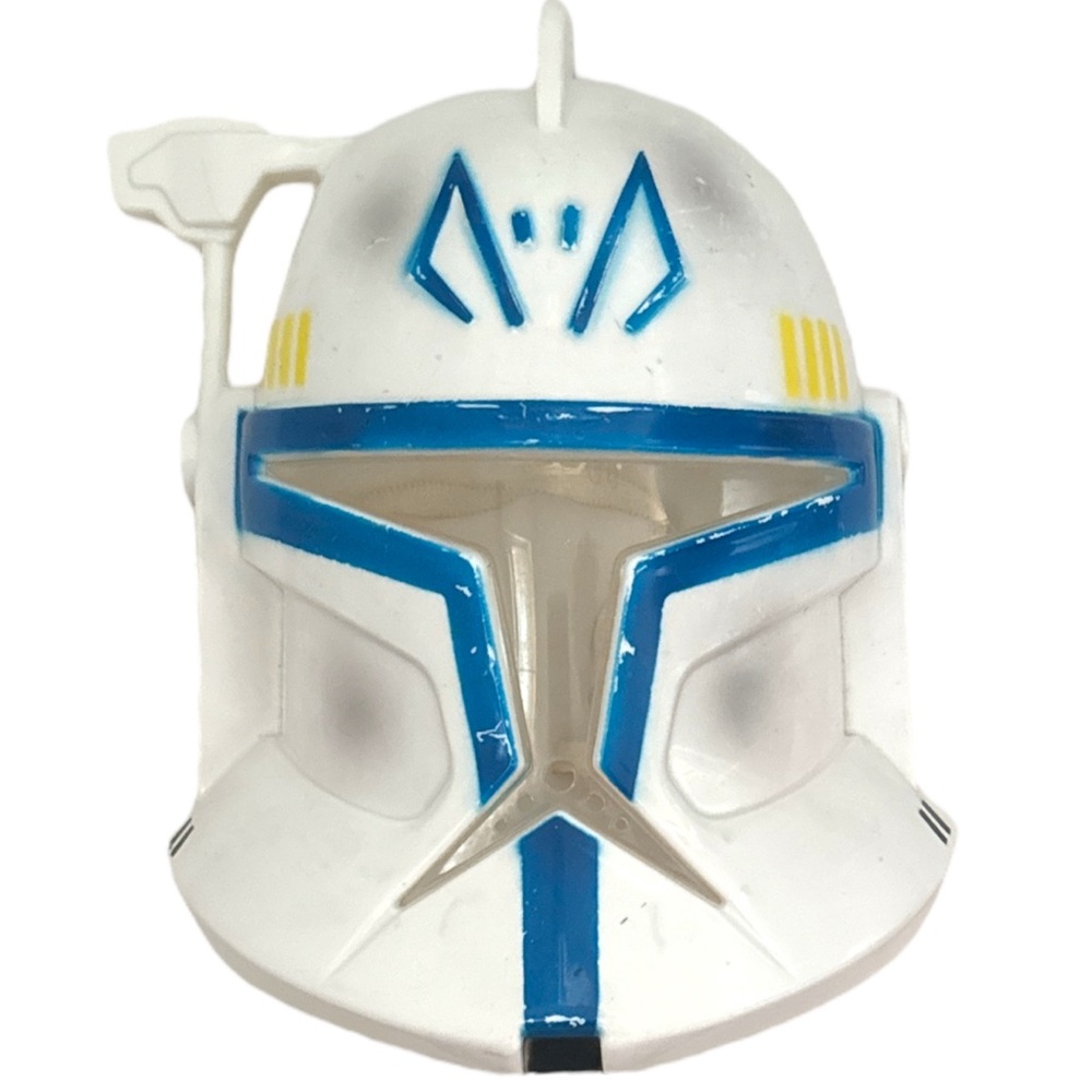 STAR WARS 2008 Rubie's Clone Wars Clone Trooper Captain Rex Child's Mask